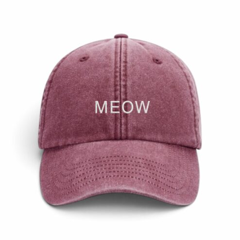 Sapca brodata-MEOW