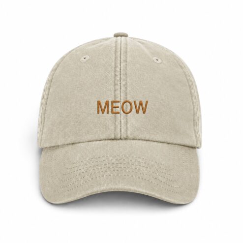 Sapca brodata-MEOW