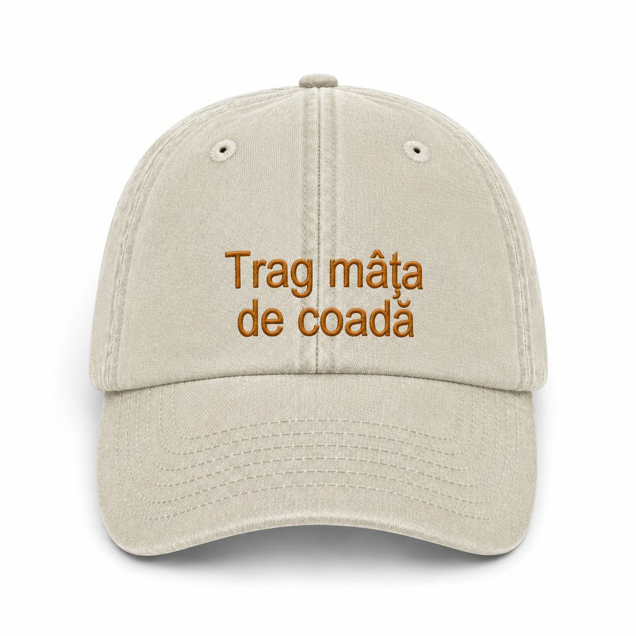 Sapca brodata-Trag mata de coada
