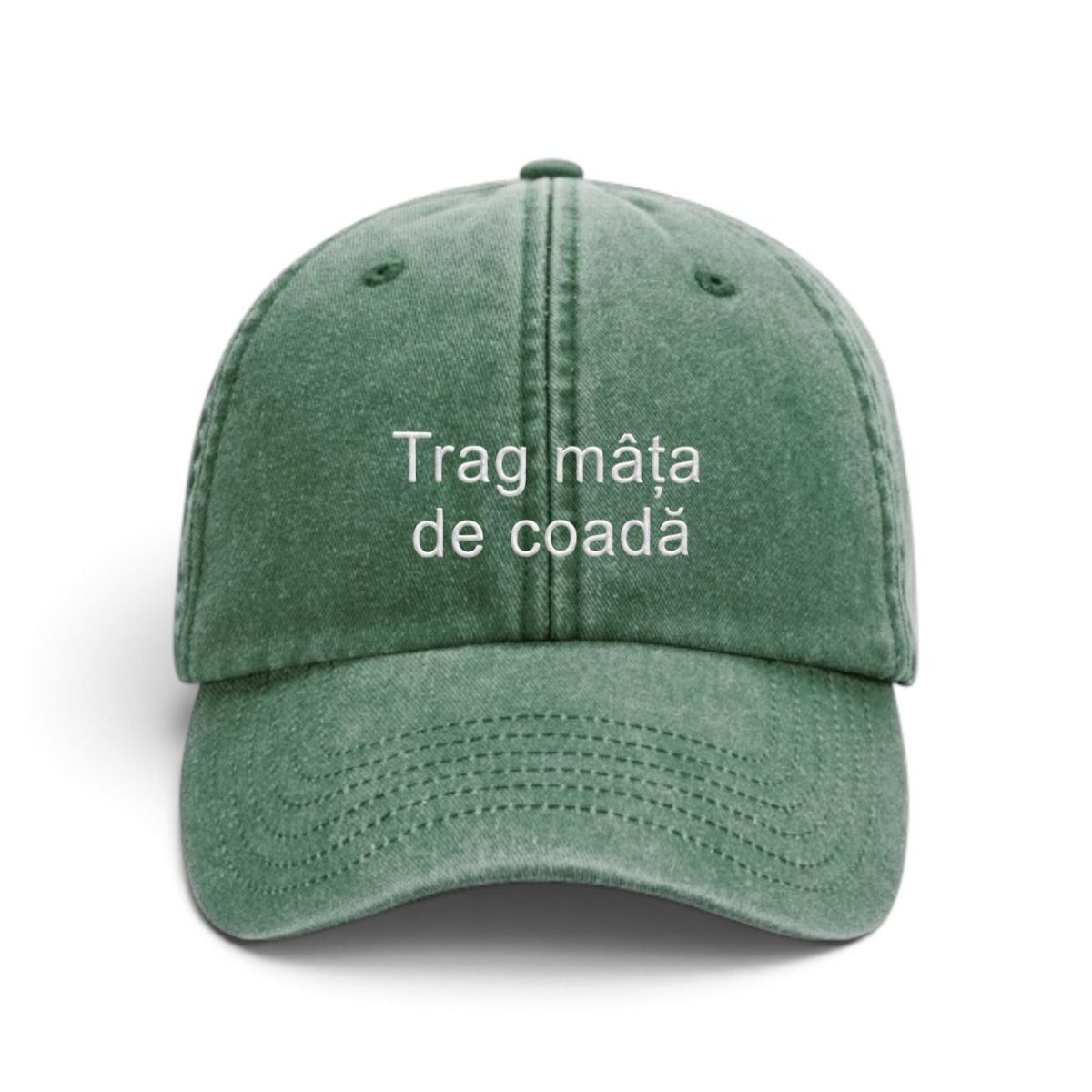 Sapca brodata-Trag mata de coada
