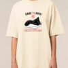 Tricou bumbac organic Oversized-Save 9 Lives, Unisex