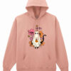 Hanorac printat-Cute Halloween Cat, Unisex