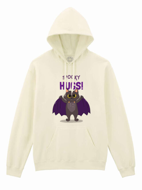 Hanorac printat-Spooky Hugs, Unisex