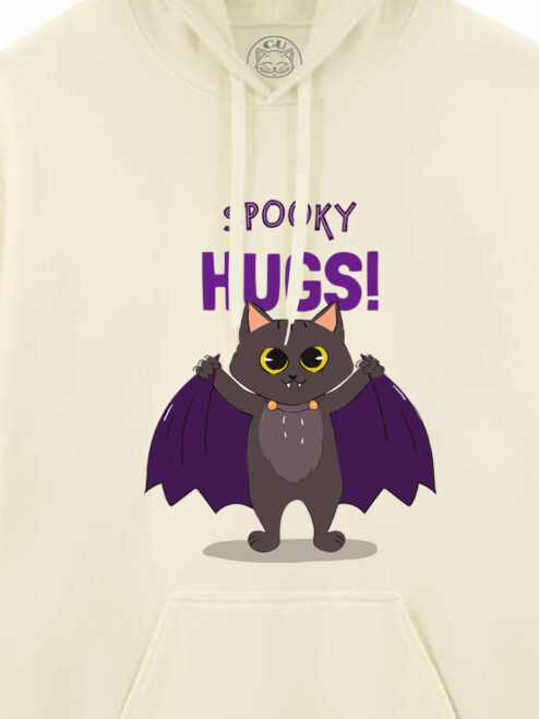 Hanorac printat-Spooky Hugs, Unisex