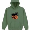 Hanorac Printat Pumpkin Cat – Copii, Unisex