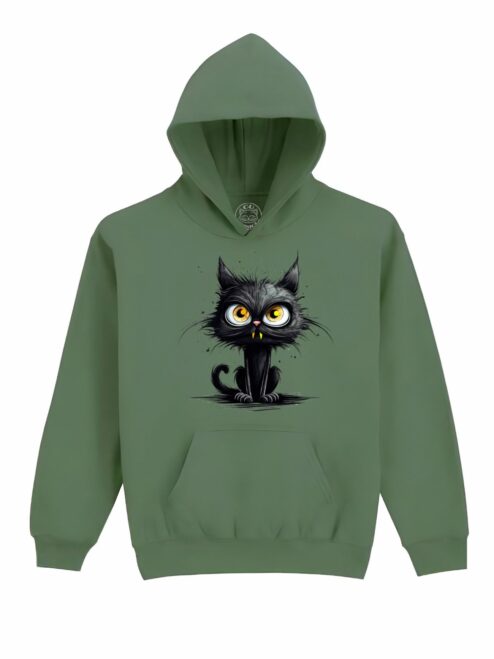 Hanorac Printat Kitty Kitty – Copii, Unisex